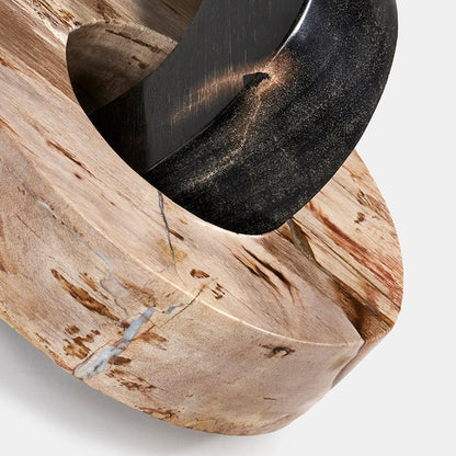 Linx Petrified Wood Sculpture -- view 3