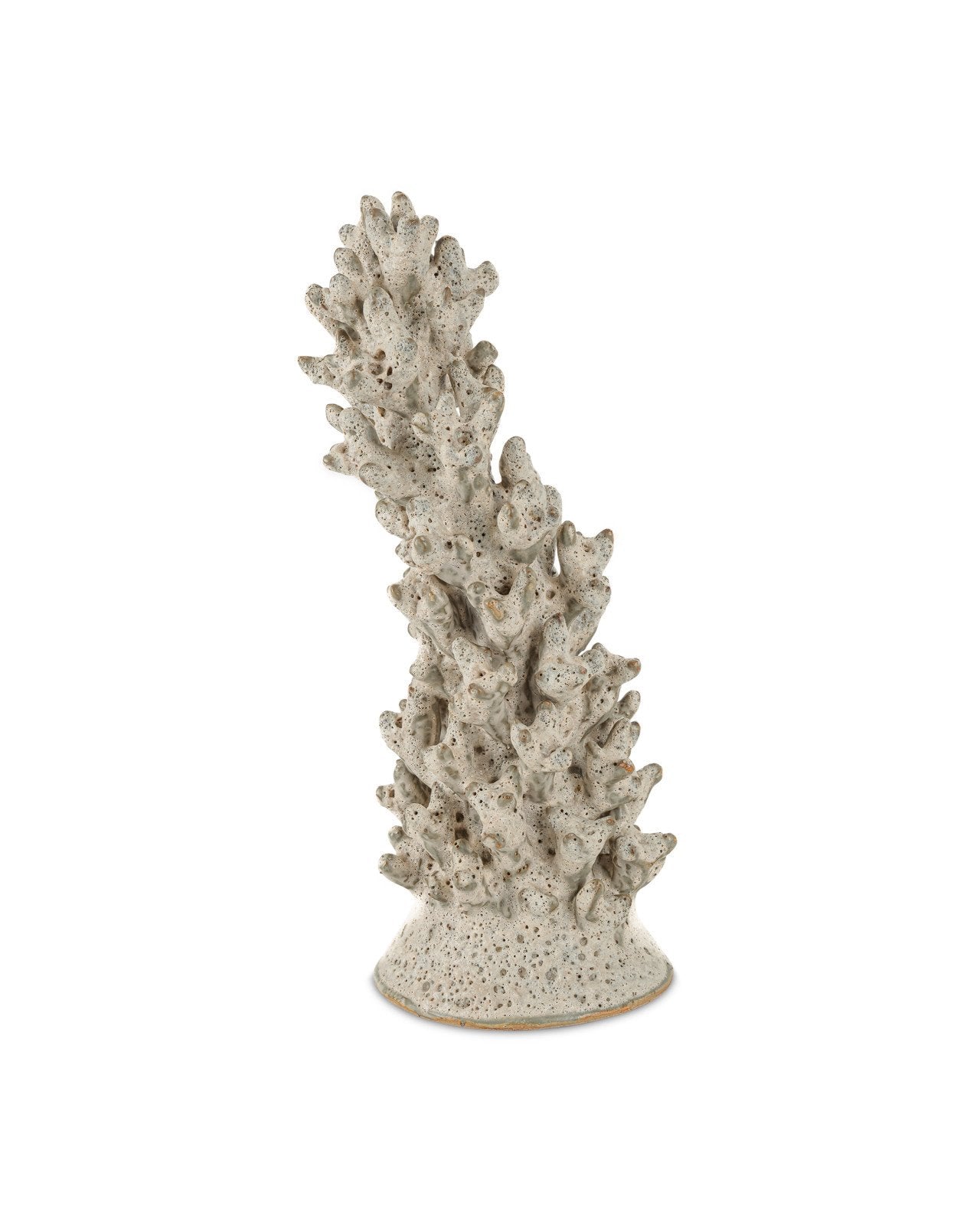 Staghorn Ceramic Coral Decorative Sculpture