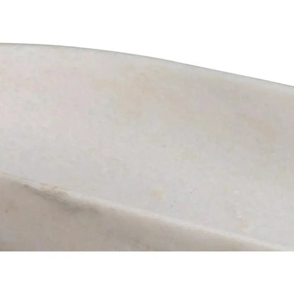 Long Oval Handmade Marble Bowl -- view 13