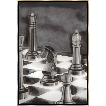 Checkmate Ink Hand Crafted Canvas Art
