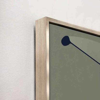 Golfer Hand Crafted Canvas Art