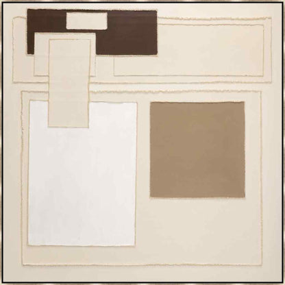 Trapped and a Half Hand Crafted Canvas Art