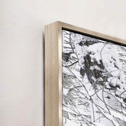 Ghost in the Aspens Hand Crafted Canvas Art