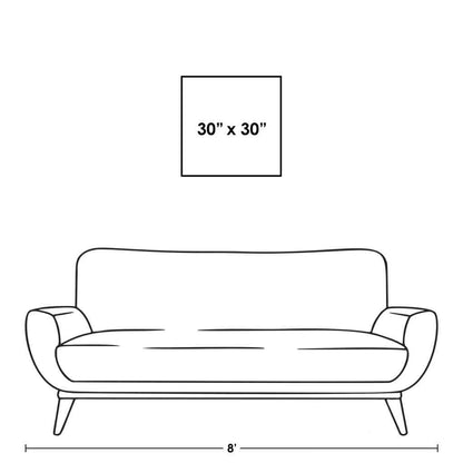 Bittersweet Eucalyptus Hand Crafted Canvas Art