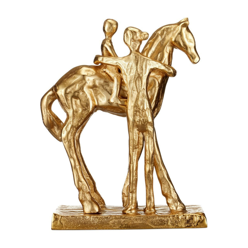 Dujardin Equestrian Aluminum Decorative Sculpture