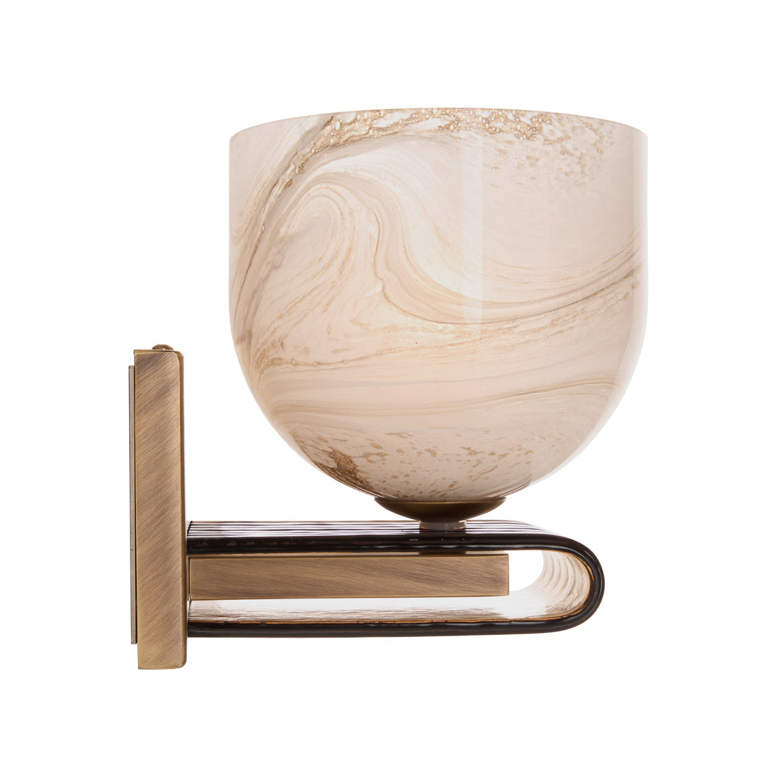 Donata Mouth Blown Glass Wall Sconce