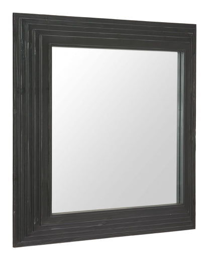 Kare Wood Frame Wall Mirror -- view 3