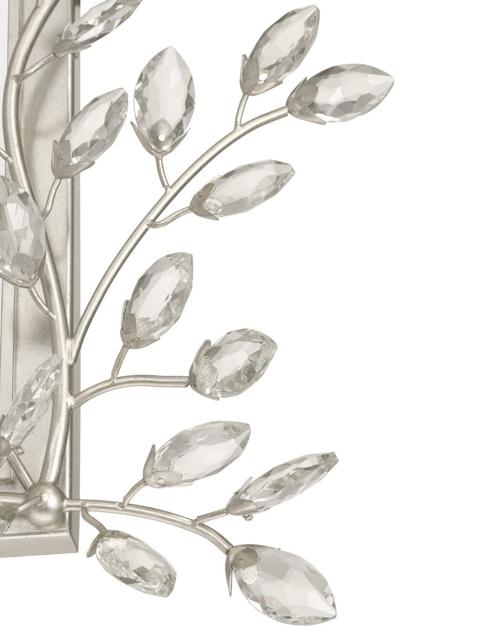Forget-Me-Not Metal Frame Wall Mirror