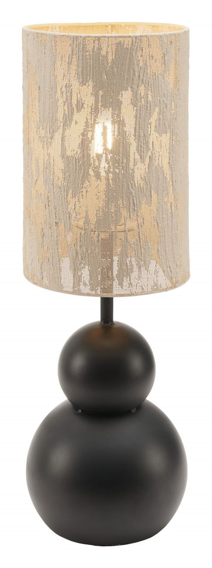 Pupen Steel Black Table Lamp -- view 3