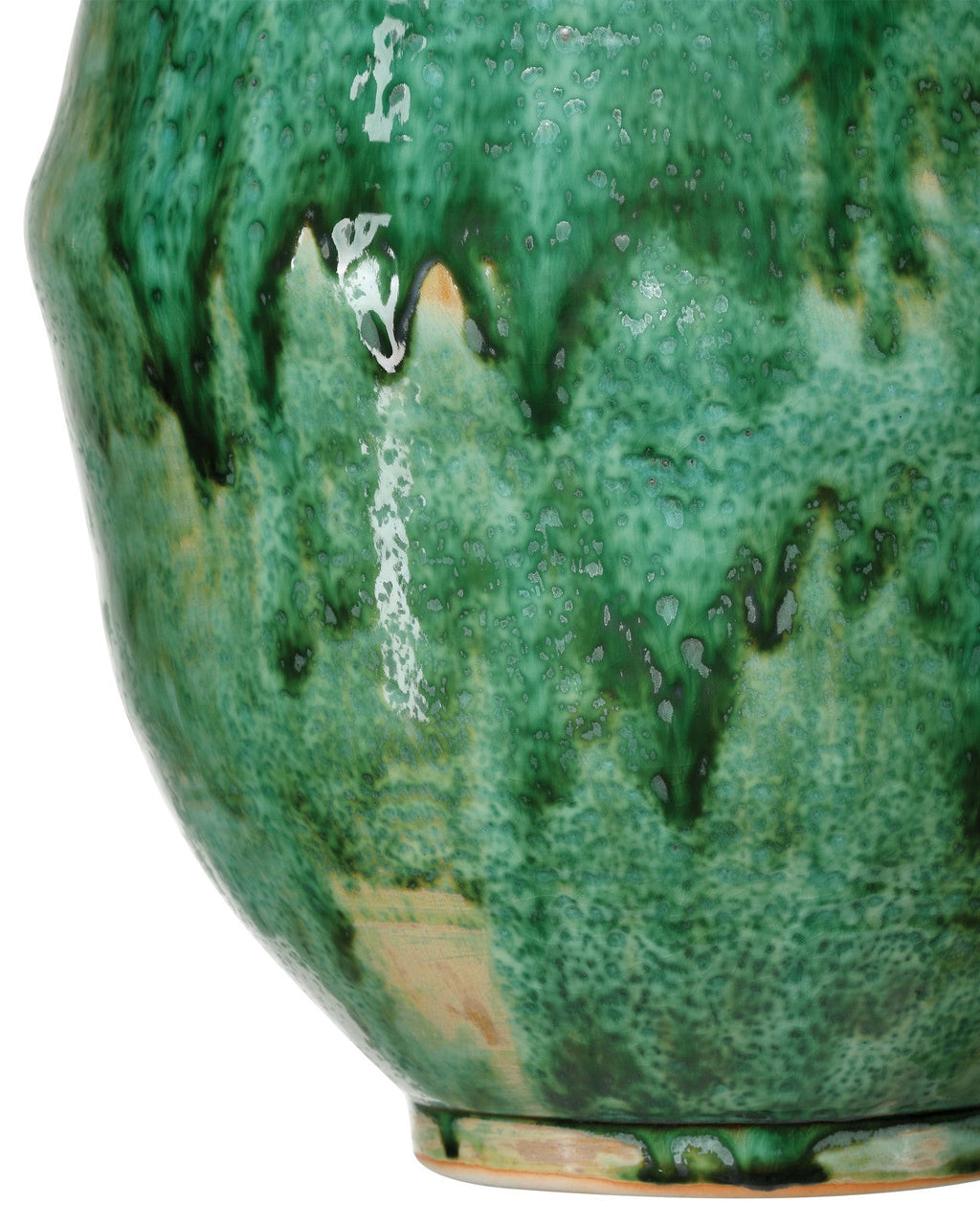 Marrakesh Green Porcelain Vase