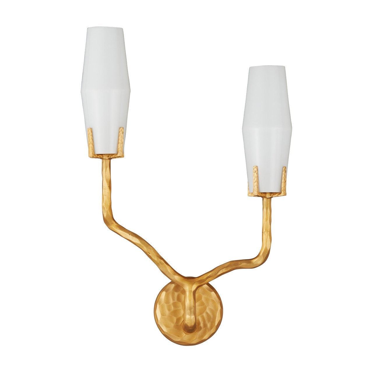 Mathilda Dimmable Gold Wall Sconce