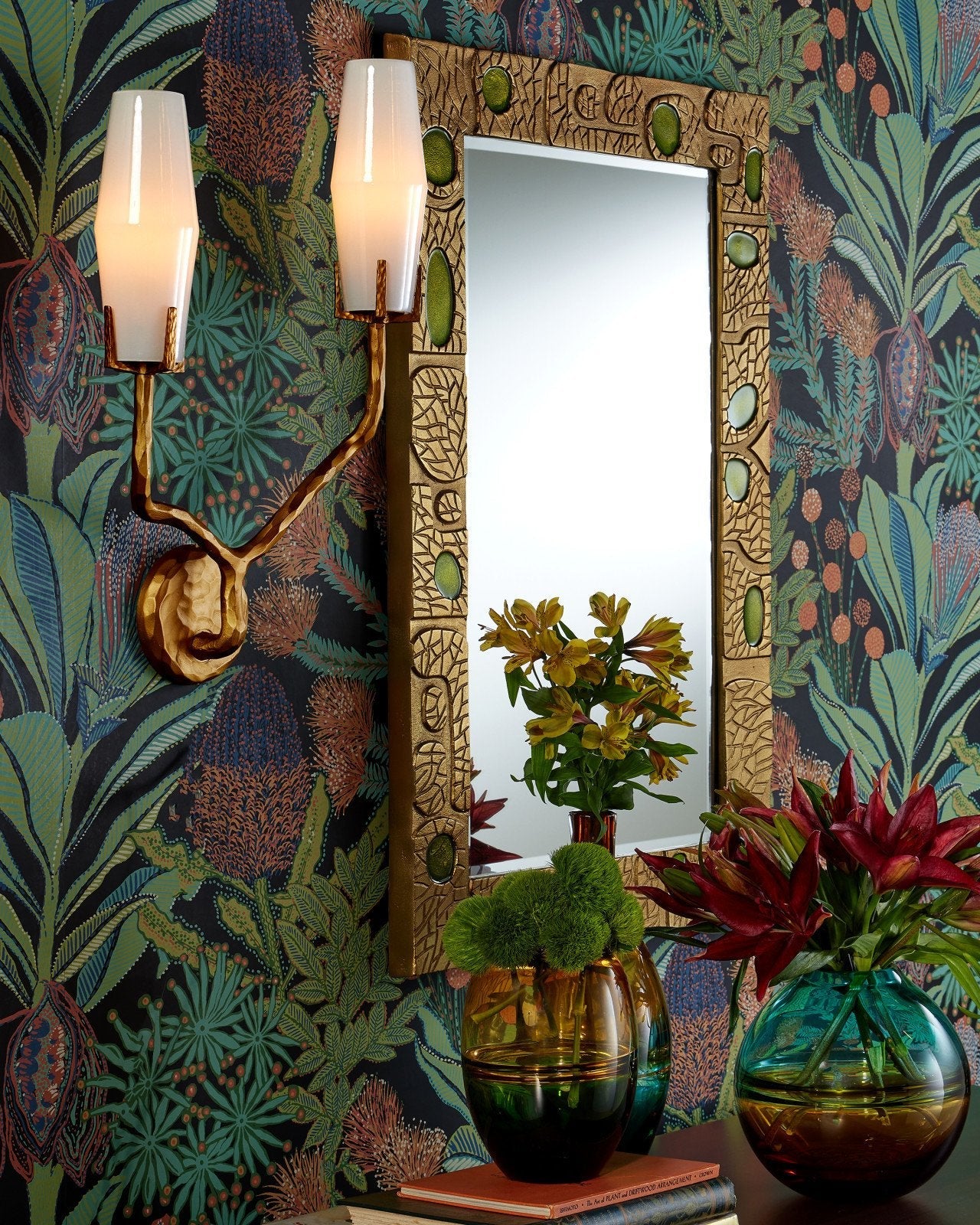 Mathilda Dimmable Gold Wall Sconce