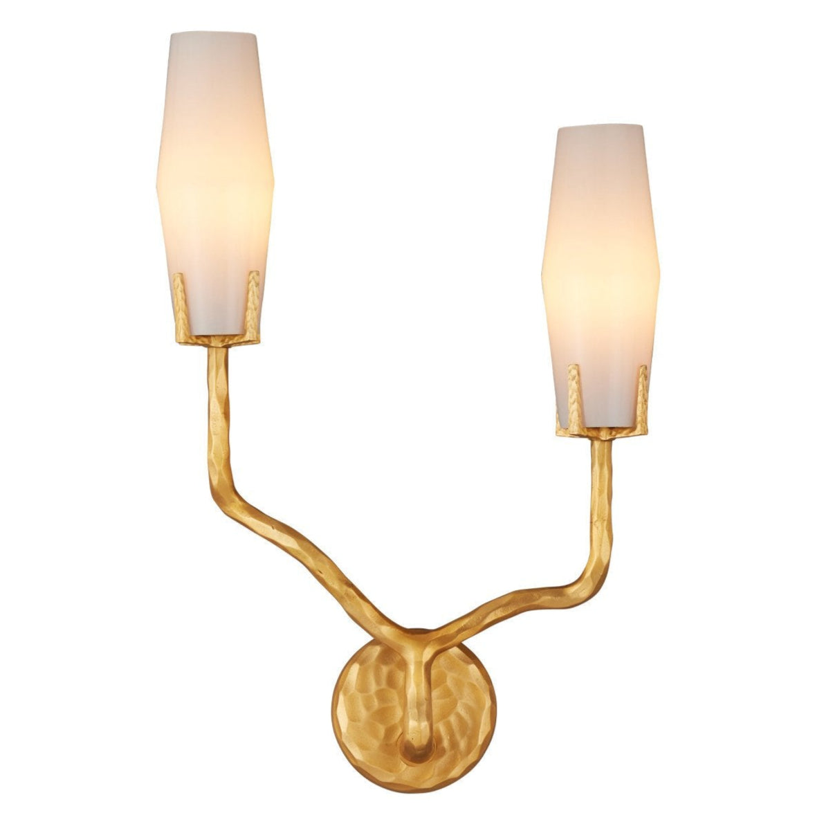 Mathilda Dimmable Gold Wall Sconce