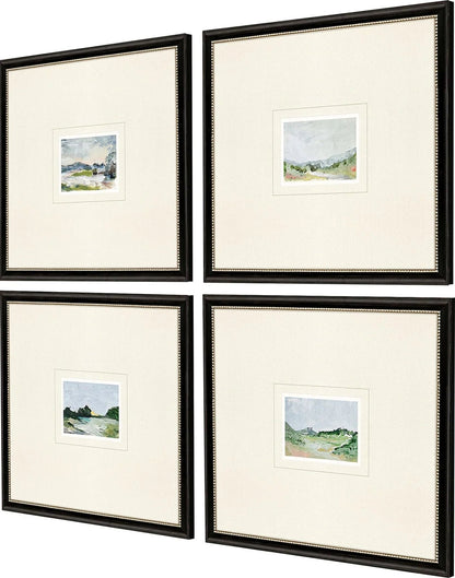 A Glimpse Outside Wood Framed Wall Art 4PC -- view 3