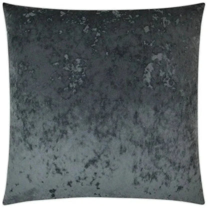 A La Mode Charcoal Solid Grey Large Throw Pillow Insert - LOOMLAN - D.V. Kap - Throw Pillows