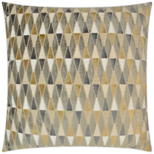 Abrash Mustard Yellow Throw Pillow Insert - LOOMLAN - D.V. Kap - Throw Pillows