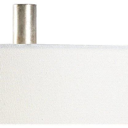 Adagio Antique Silver Leaf Finish Table Lamp - LOOMLAN - Wildwood - Table Lamps