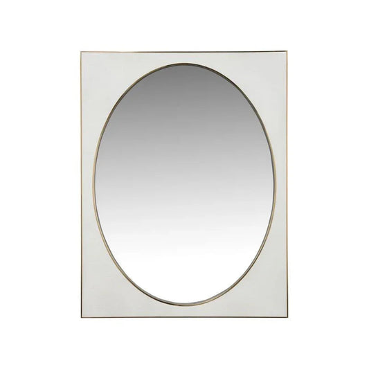 Addie Metalic Gold Framed Wall Mirror - LOOMLAN - Chelsea House - Wall Mirrors