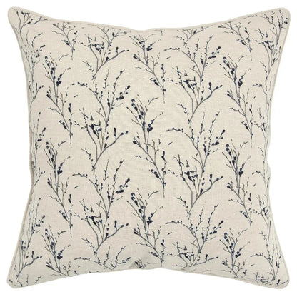 Ady Floral Throw Pillow With Down Insert - LOOMLAN - LOOMLAN - Throw Pillows