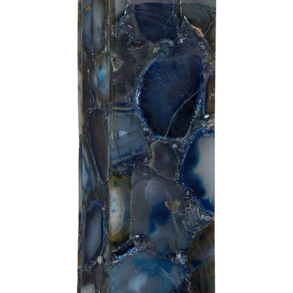 Agate Blue Square Modern Design Vase Table Lamp - LOOMLAN - Chelsea House - Table Lamps