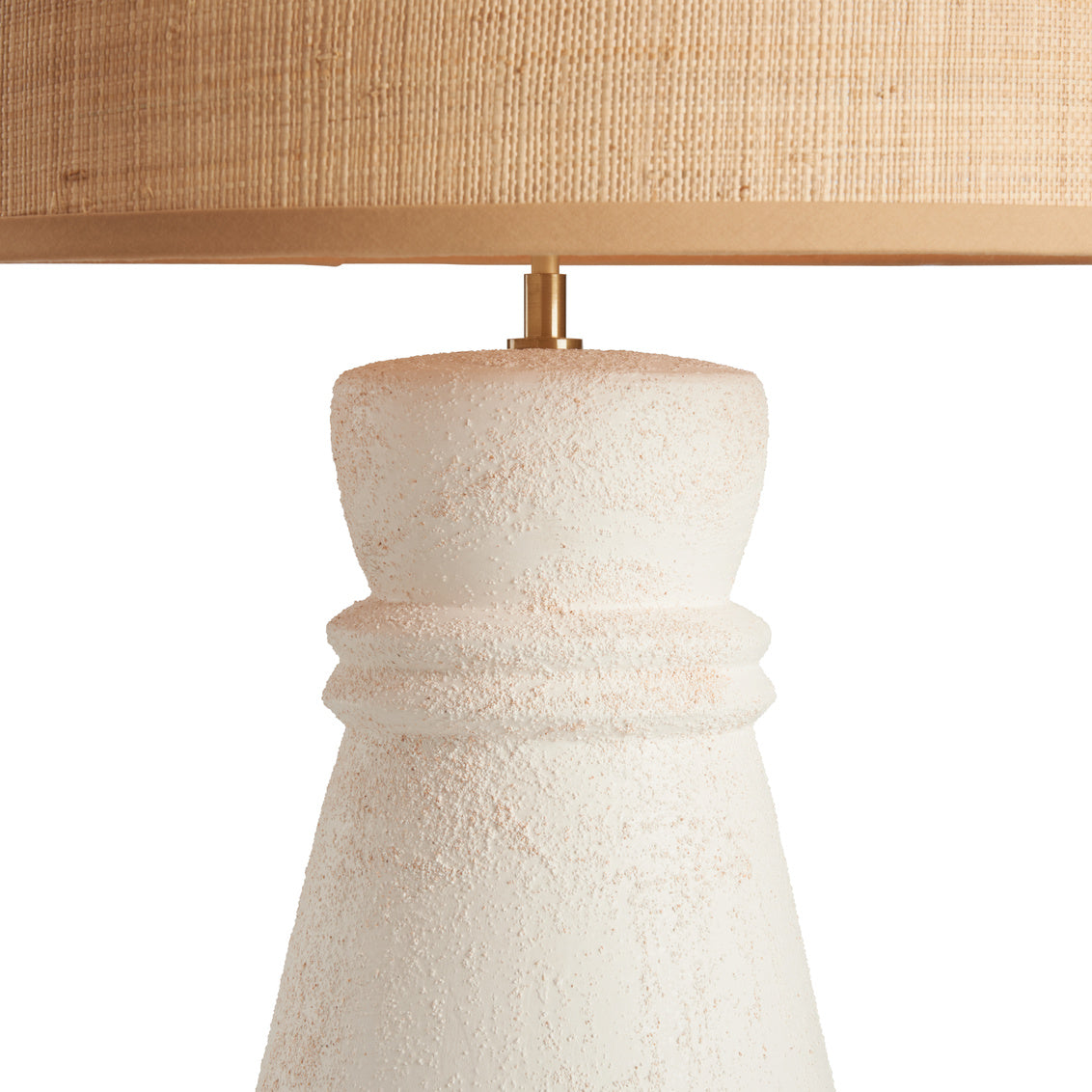 Agazio Italian White Ceramic Table Lamp
