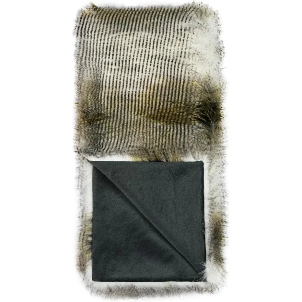 Alaskan Hawk Corded Throw - LOOMLAN - D.V. Kap - Throw Blankets