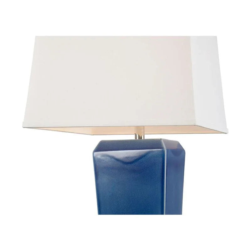 Albion Angular Ceramic Modern Design Table Lamp - LOOMLAN - Chelsea House - Table Lamps