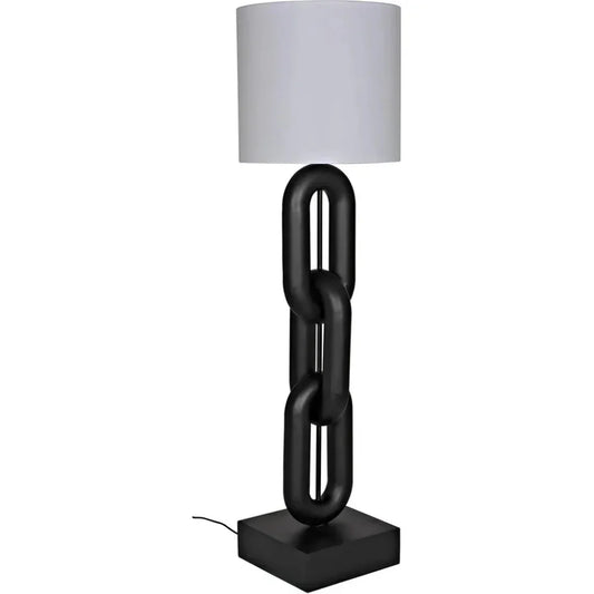 Alcatraz Lamp w/ Shade - LOOMLAN - Noir - Table Lamps