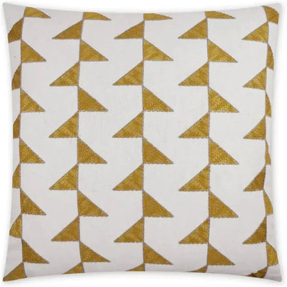 Alignment Yellow Large Throw Pillow Insert - LOOMLAN - D.V. Kap - Throw Pillows