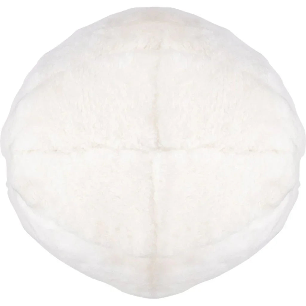 Alley - Oop Ball Shearling Cozy Comfort Throw Pillows - LOOMLAN - Olivia + Quinn - Throw Pillows