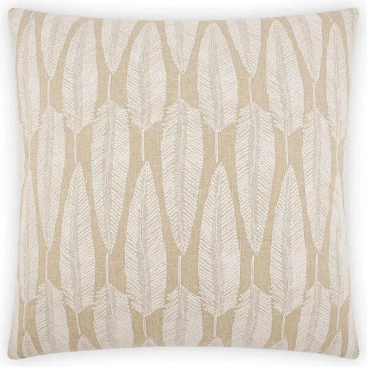 Alliana Brown Throw Pillow With Insert - LOOMLAN - D.V. Kap - Throw Pillows