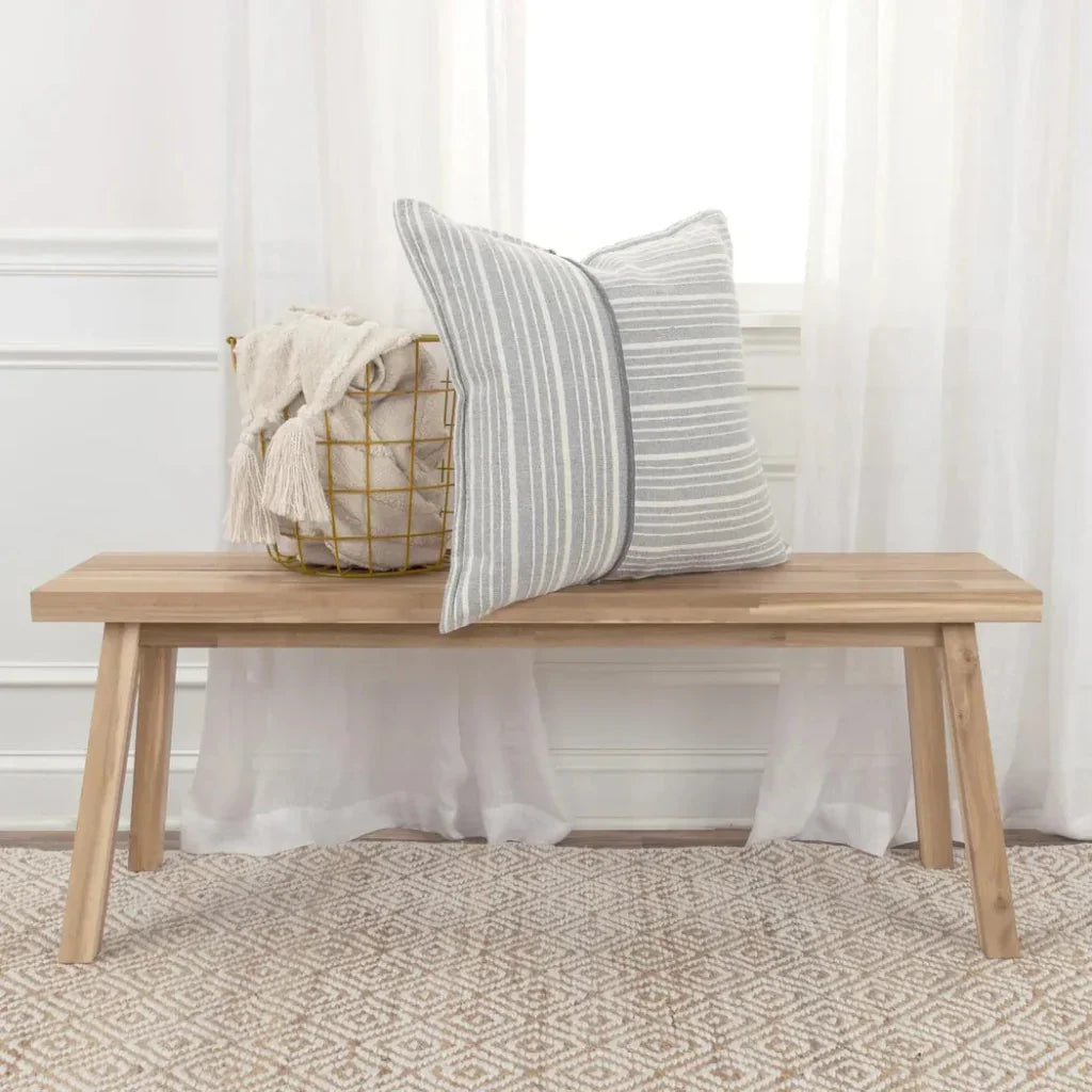 Aloe Abstract Decorative Pillow For Couch - LOOMLAN - LOOMLAN - Throw Pillows