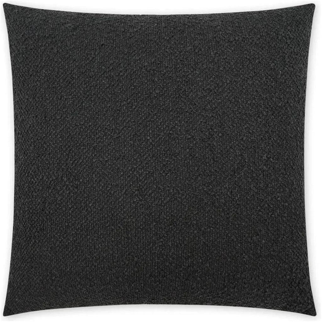 Amara Black Throw Pillow With Insert - LOOMLAN - D.V. Kap - Throw Pillows