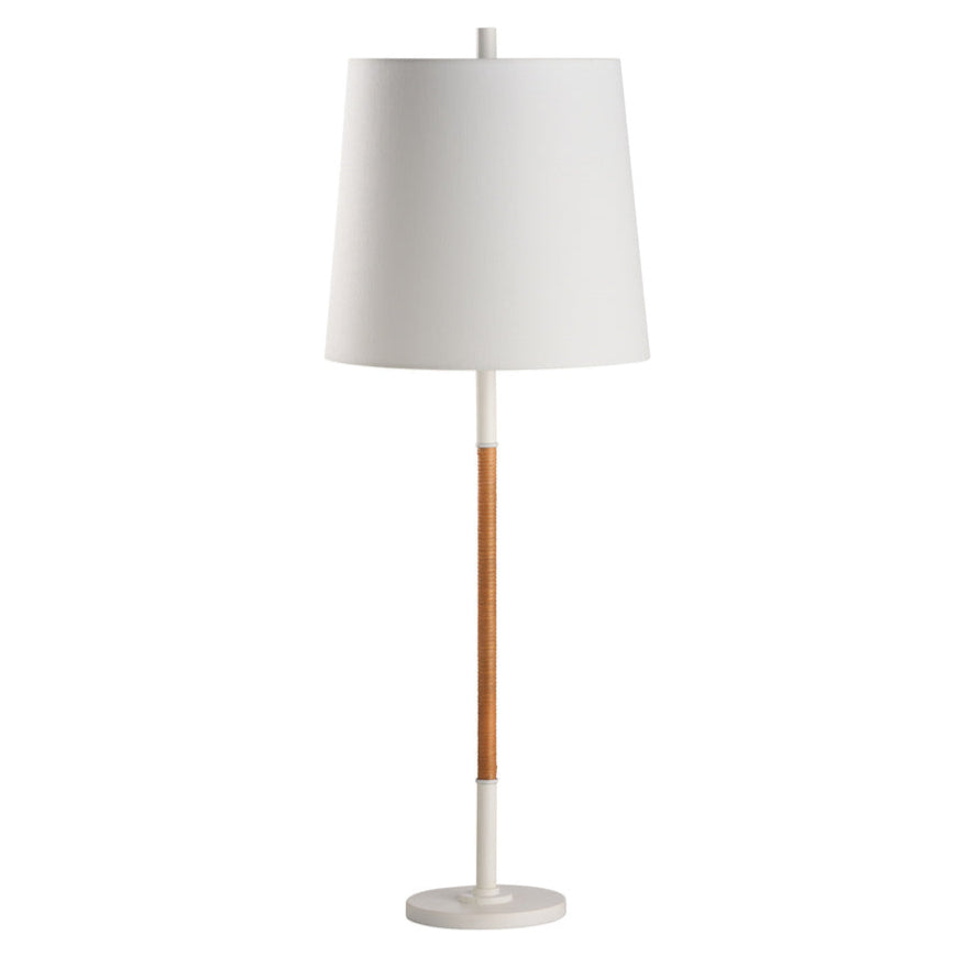 Amelia Rattan Warp Table Lamp
