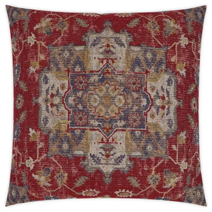 Amici Cinnabar Global Red Large Throw Pillow Insert - LOOMLAN - D.V. Kap - Throw Pillows