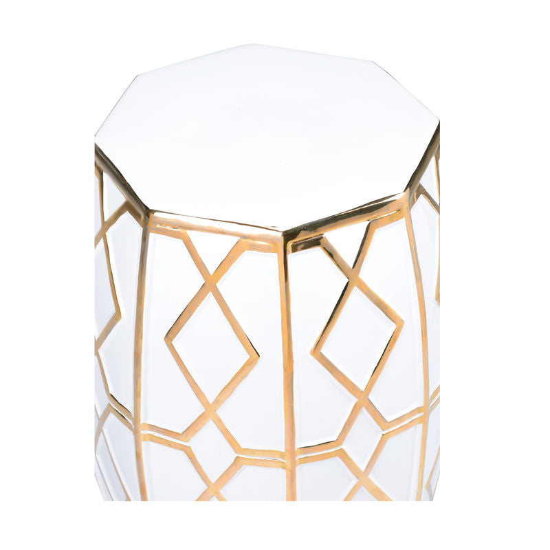 Chelsea House Andreu Ceramic Outdoor Garden Stool