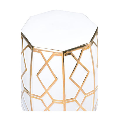 Chelsea House Andreu Ceramic Outdoor Garden Stool