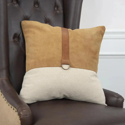 LOOMLAN Andria Color Block Throw Pillow Down Insert