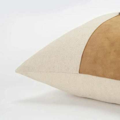 LOOMLAN Andria Color Block Throw Pillow Down Insert