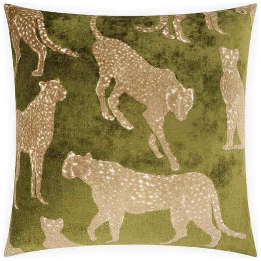 Animique Fern Green Throw Pillow With Insert - LOOMLAN - D.V. Kap - Throw Pillows