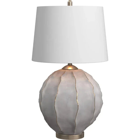 Annapurna Polyresin Grey Table Lamp - LOOMLAN - Bassett Mirror - Table Lamps