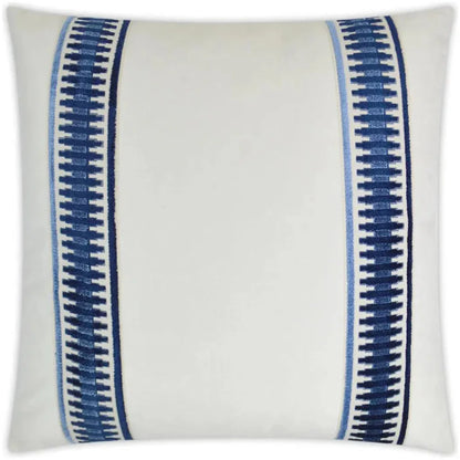 Antibes Blue Throw Pillow With Insert - LOOMLAN - D.V. Kap - Throw Pillows
