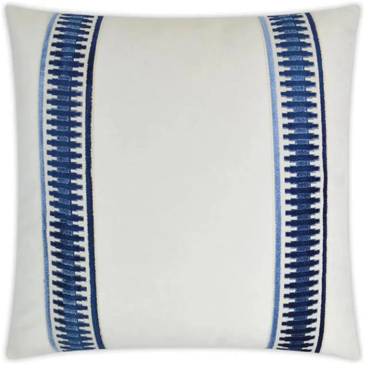 Antibes Blue Throw Pillow With Insert - LOOMLAN - D.V. Kap - Throw Pillows
