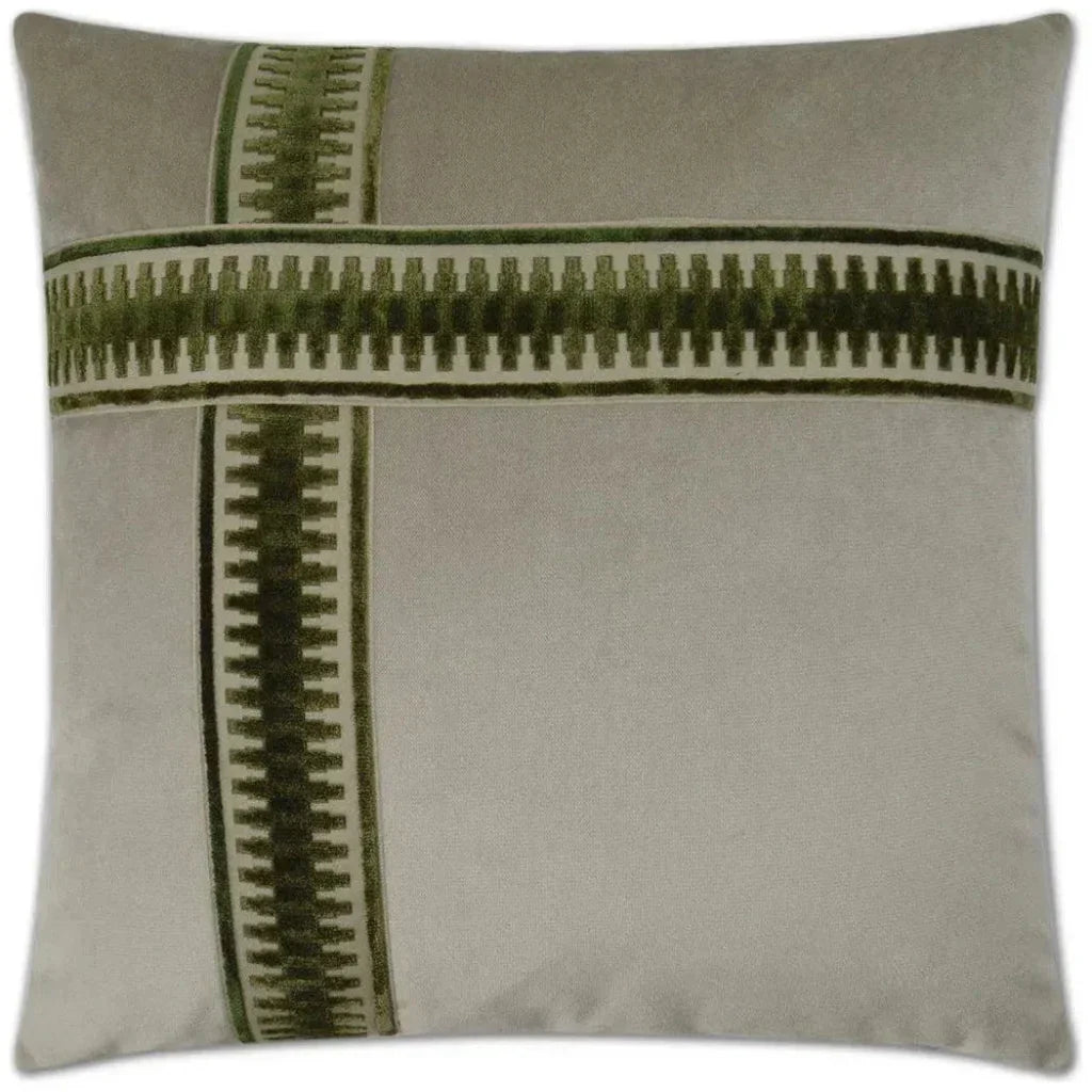 Antibes II Emerald Green Throw Pillow Insert - LOOMLAN - D.V. Kap - Throw Pillows