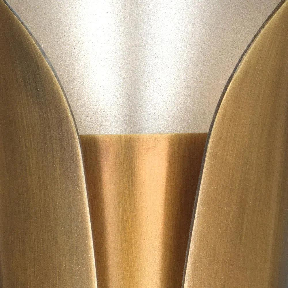 Antique Brass Gold Capsule Sconce - LOOMLAN - Jamie Young - Wall Sconces