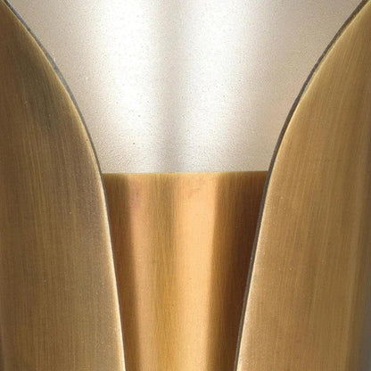 Antique Brass Gold Capsule Sconce - LOOMLAN - Jamie Young - Wall Sconces