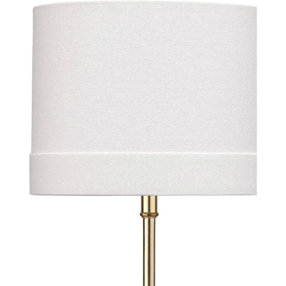 Antique Brass Marble Iron Grace Table Lamp - LOOMLAN - Jamie Young - Table Lamps