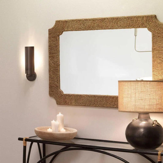 Antique Brass Olympic Wall Sconce - LOOMLAN - Jamie Young - Wall Sconces