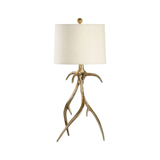 Antler Hall Brass Made Table Lamp - LOOMLAN - Wildwood - Table Lamps