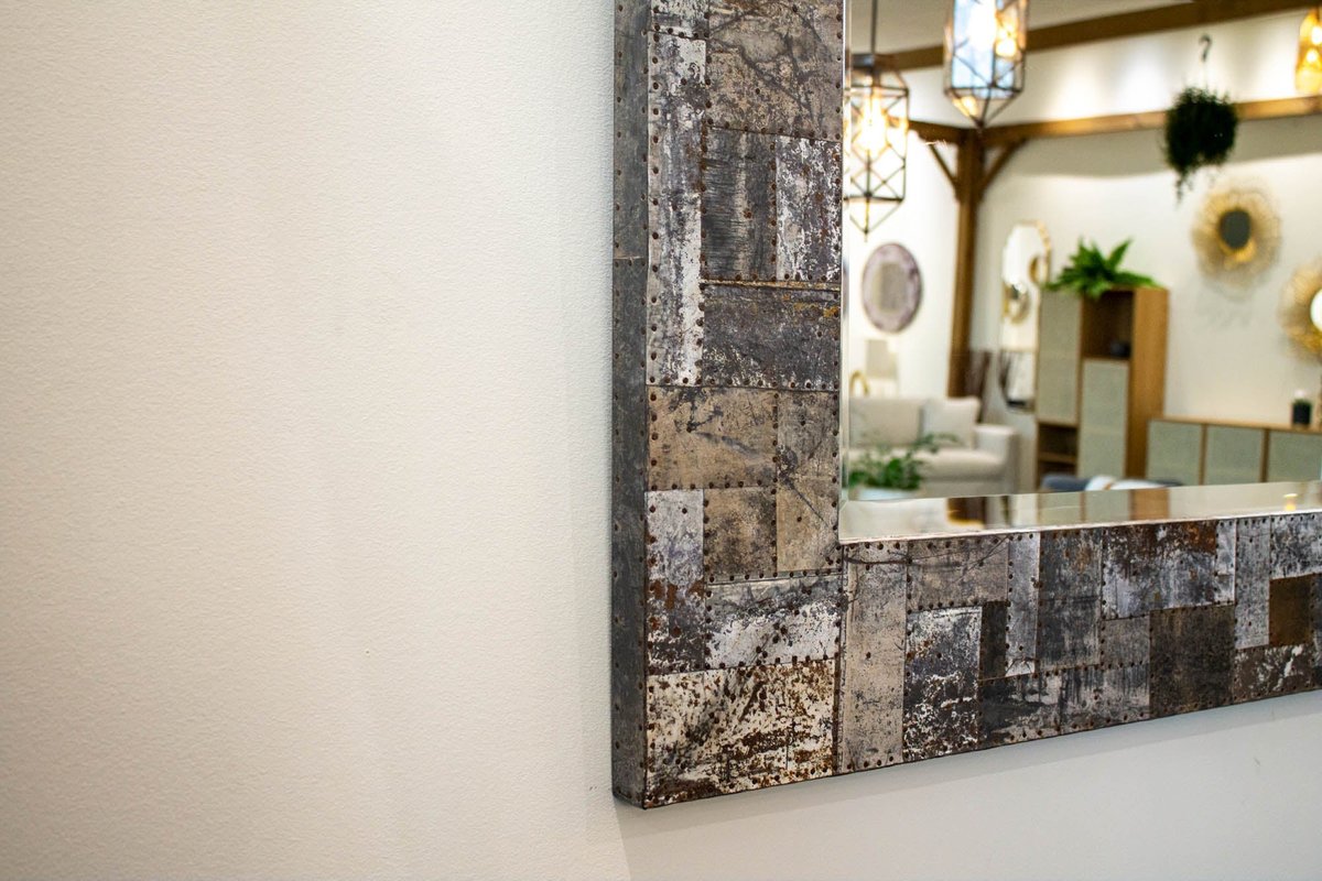 Arcadia Wood Frame Wall Mirror -- view 11